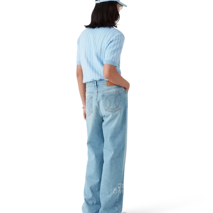 Cappellino con toppa con logo Laurel Stripe Cappellino con toppa con logo Laurel Stripe