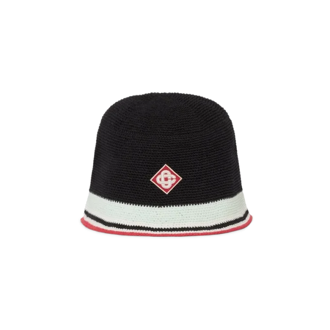 Cappello all’uncinetto a righe