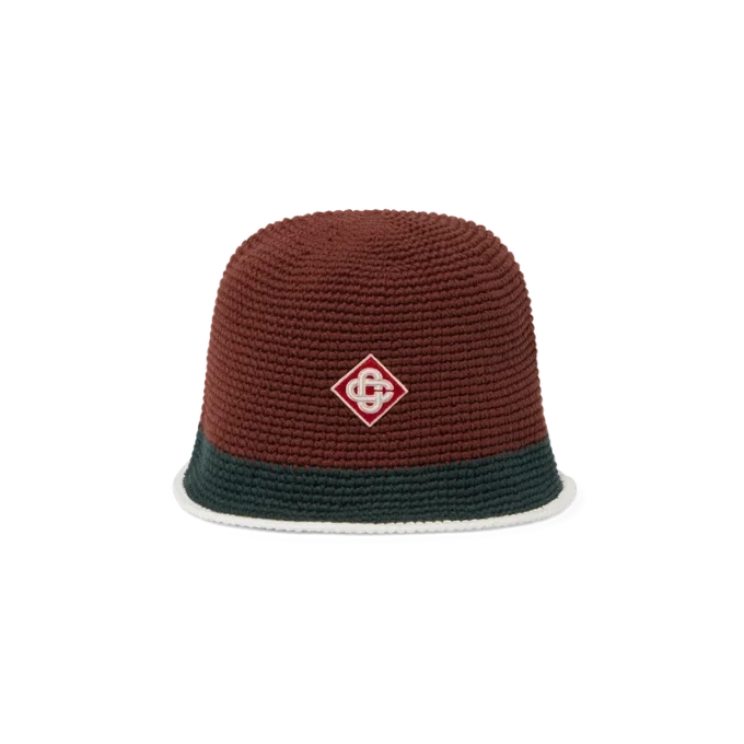 Cappello all’uncinetto a righe