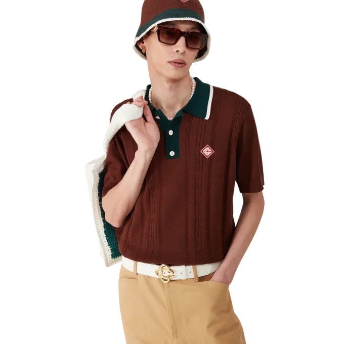 Cappello all’uncinetto a righe