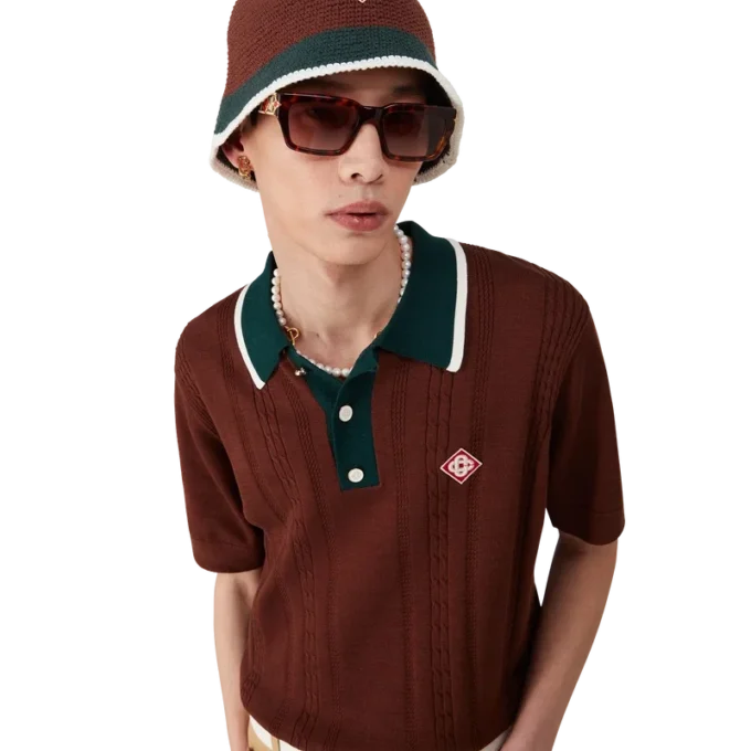 Cappello all’uncinetto a righe