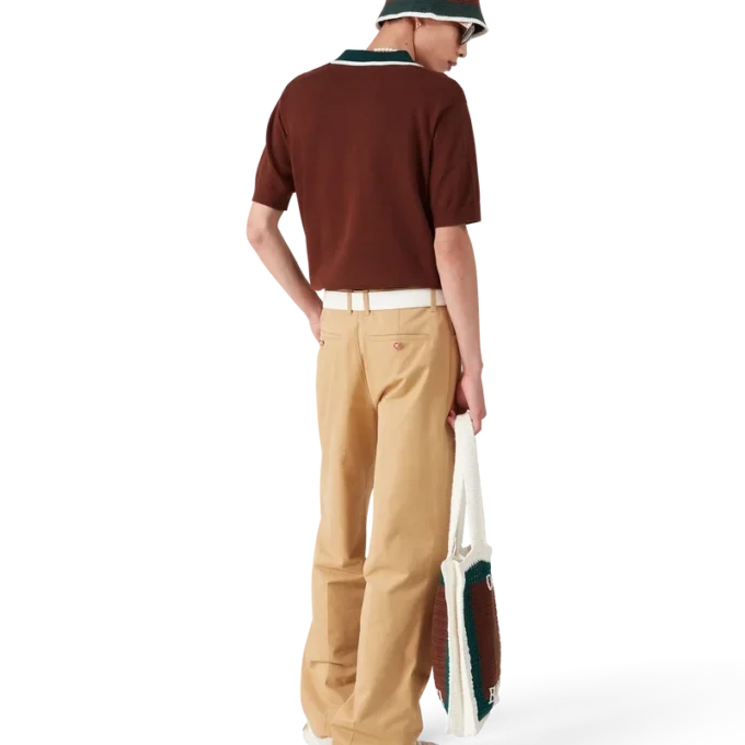 Cappello all’uncinetto a righe