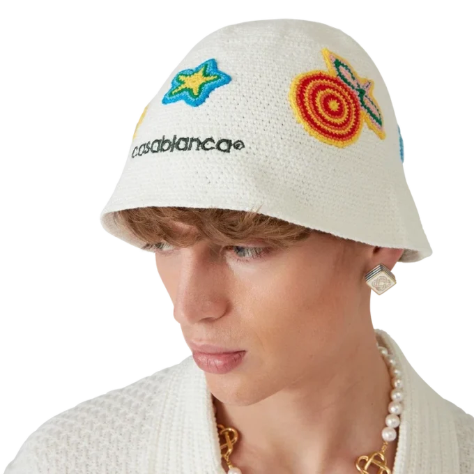 Cappello all’uncinetto Motif