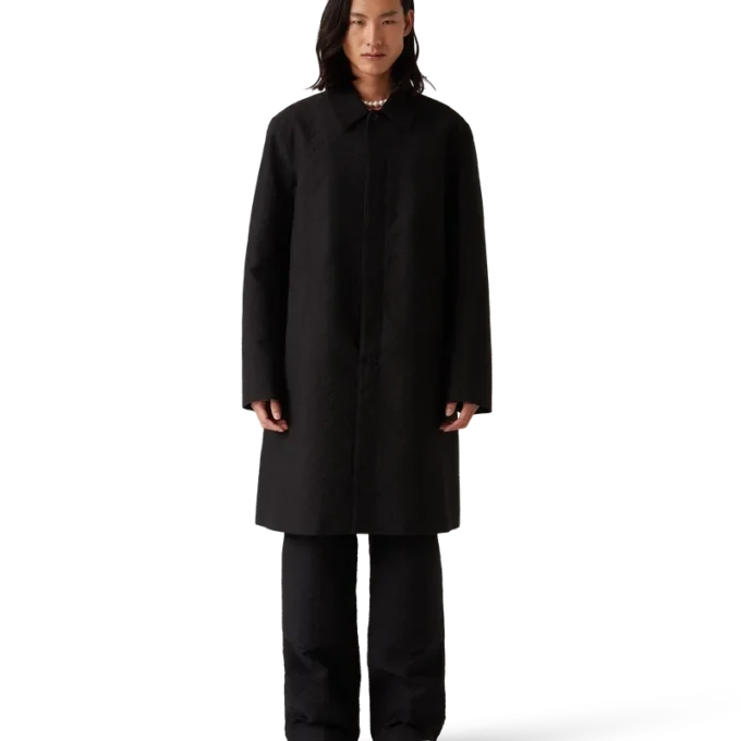 Cappotto da auto in jacquard