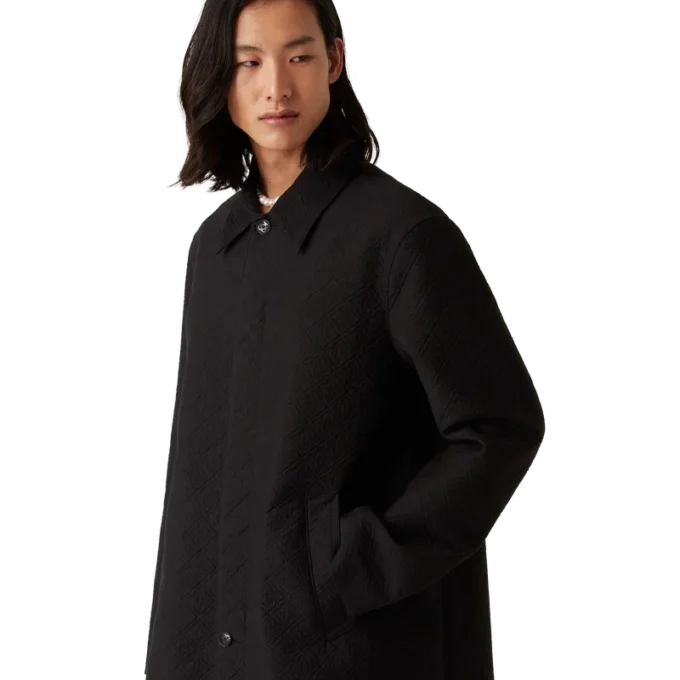 Cappotto da auto in jacquard