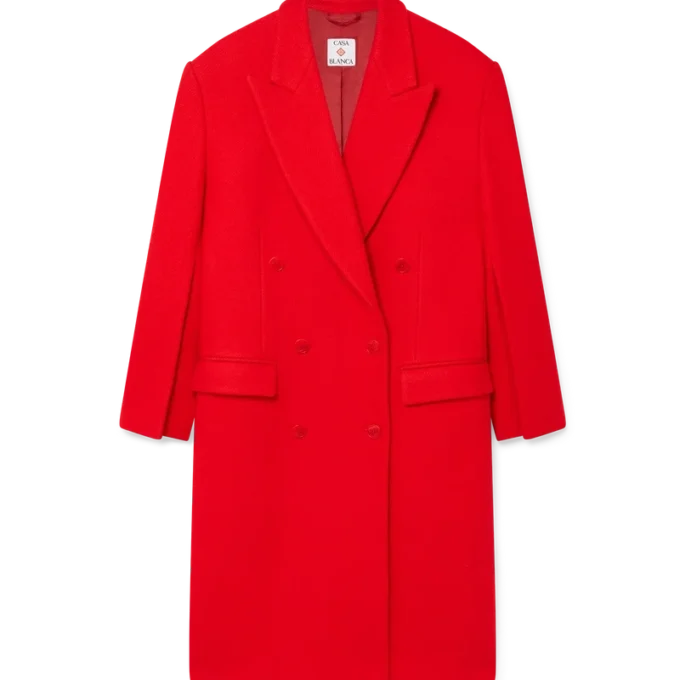 Cappotto in lana cotta