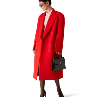 Cappotto in lana cotta