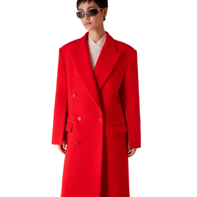 Cappotto in lana cotta