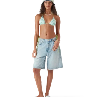 Ciabatte da piscina Monogram bianche da donna