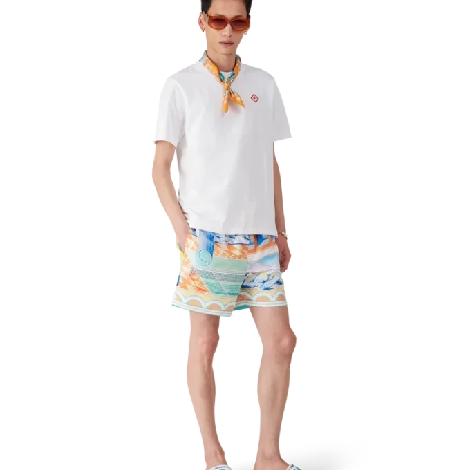 Ciabatte da uomo in spugna Greco Wave