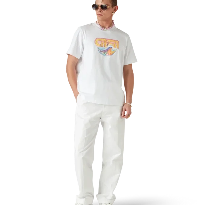 Collana annodata rosa