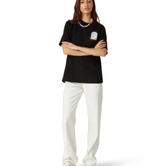 Collana con logo a perla media