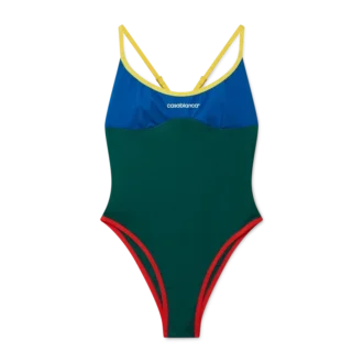 Costume da bagno a blocchi di colore