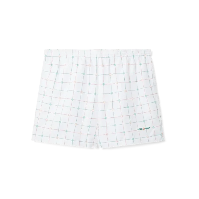 Costume da bagno a quadri tennis