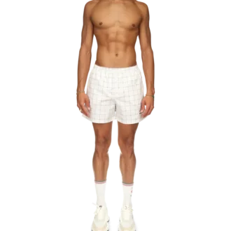 Costume da bagno a quadri tennis