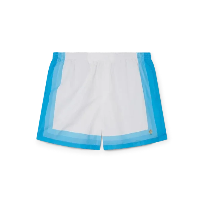 Costume da bagno blu sfumato