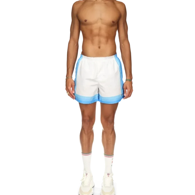 Costume da bagno blu sfumato