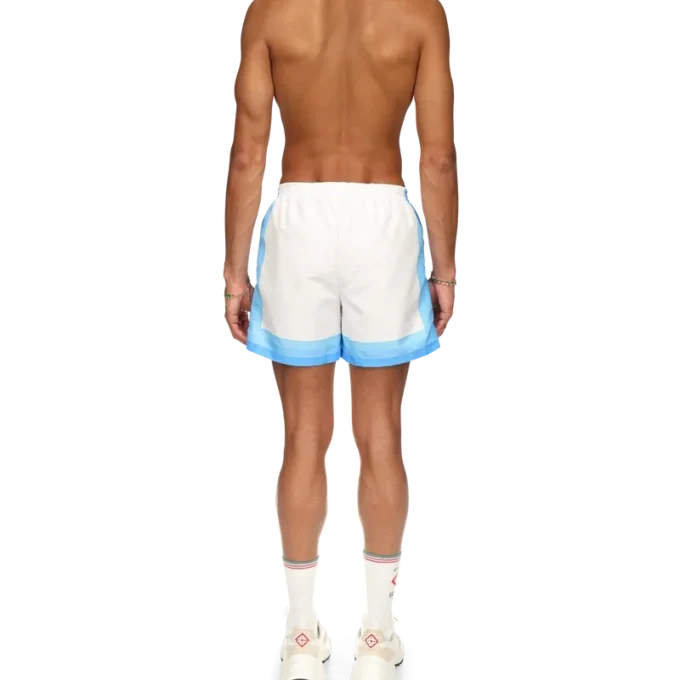 Costume da bagno blu sfumato