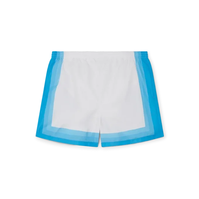 Costume da bagno blu sfumato