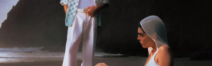 Costume da bagno con monogramma jacquard Costume da bagno con monogramma jacquard