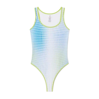 Costume da bagno con stampa sfumata