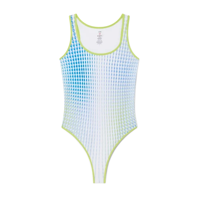 Costume da bagno con stampa sfumata