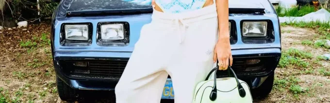 Ciabatte da piscina Monogram bianche da donna