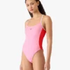 Costume da bagno Monogram rosa Costume da bagno Monogram rosa