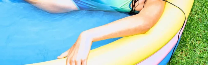 Slip bikini Monogram nero sfumato