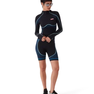 Felpa con cappuccio a maniche lunghe senza cuciture