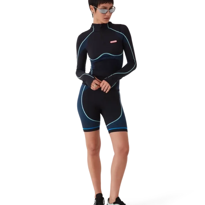 Felpa con cappuccio a maniche lunghe senza cuciture Felpa con cappuccio a maniche lunghe senza cuciture