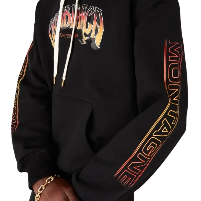 Felpa con cappuccio da sci