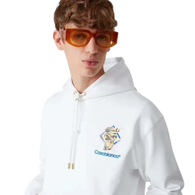 Felpa con cappuccio Diamond Column