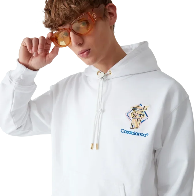 Felpa con cappuccio Diamond Column