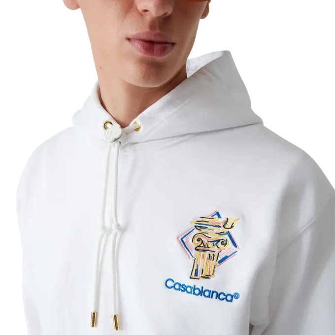 Felpa con cappuccio Diamond Column