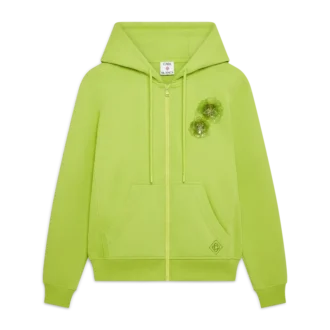 Felpa con cappuccio e zip