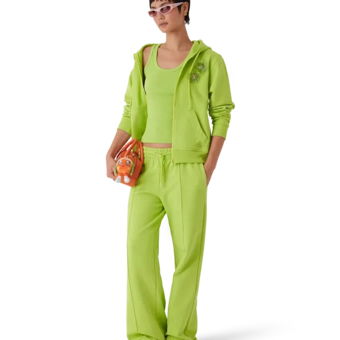 Felpa con cappuccio e zip