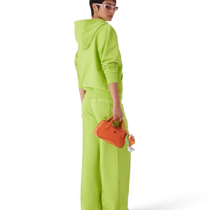 Felpa con cappuccio e zip