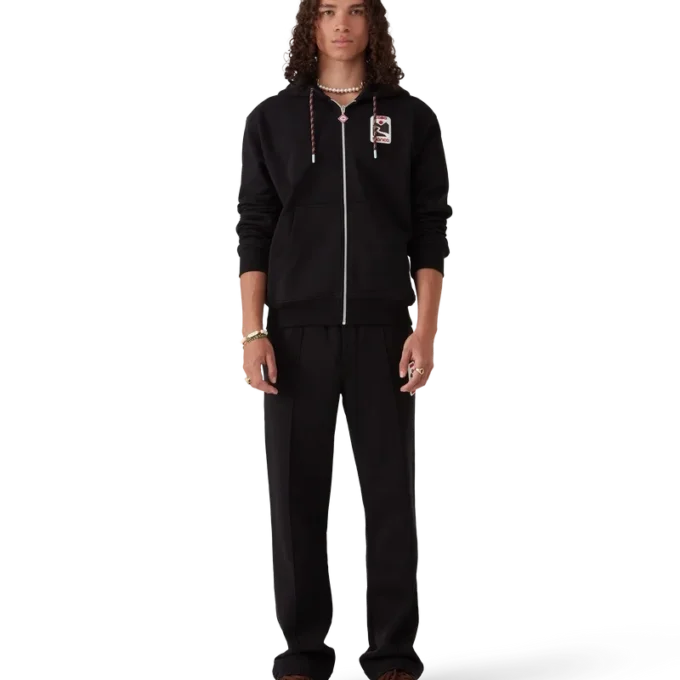 Felpa con cappuccio e zip Sunset Valley