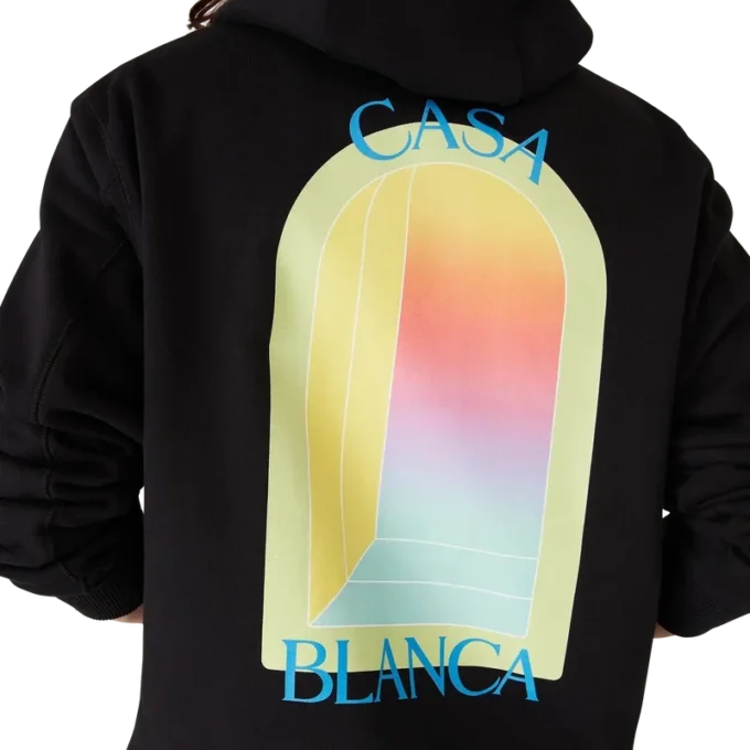 Felpa con cappuccio Gradient Arch