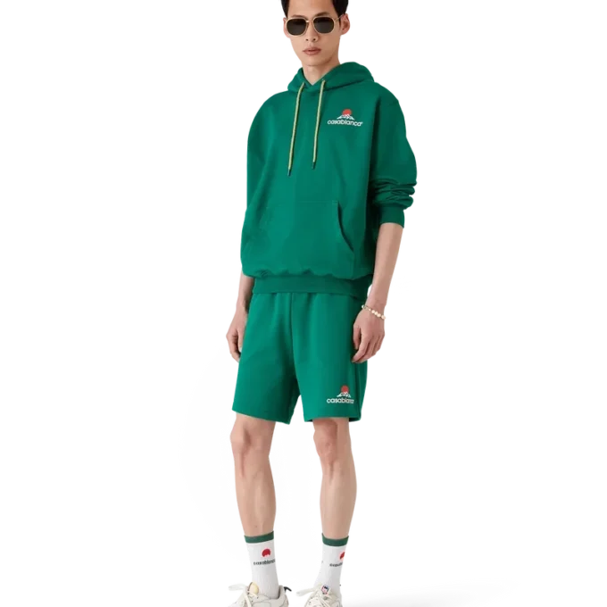 Felpa con cappuccio Montagne