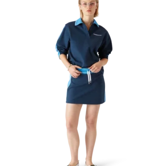 Felpa con colletto Punto Polo