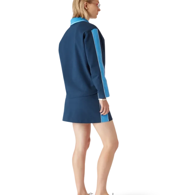 Felpa con colletto Punto Polo