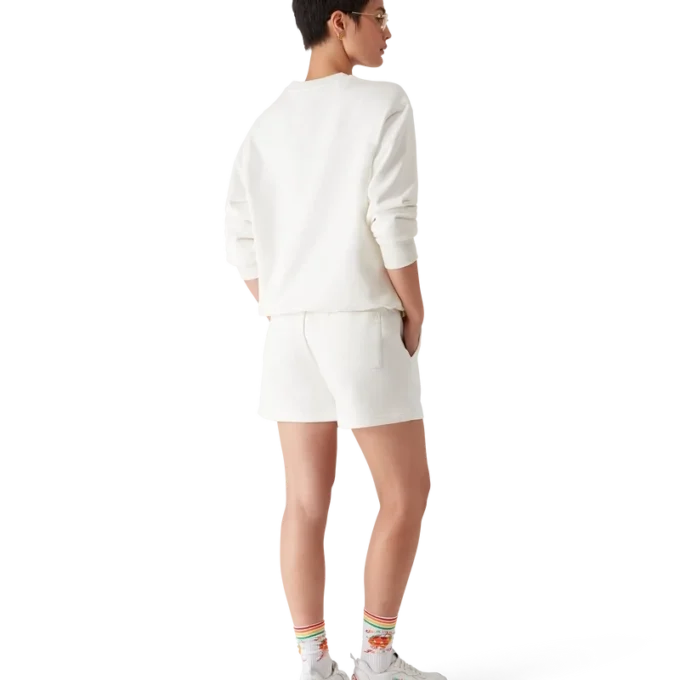 Felpa con mascotte arancione