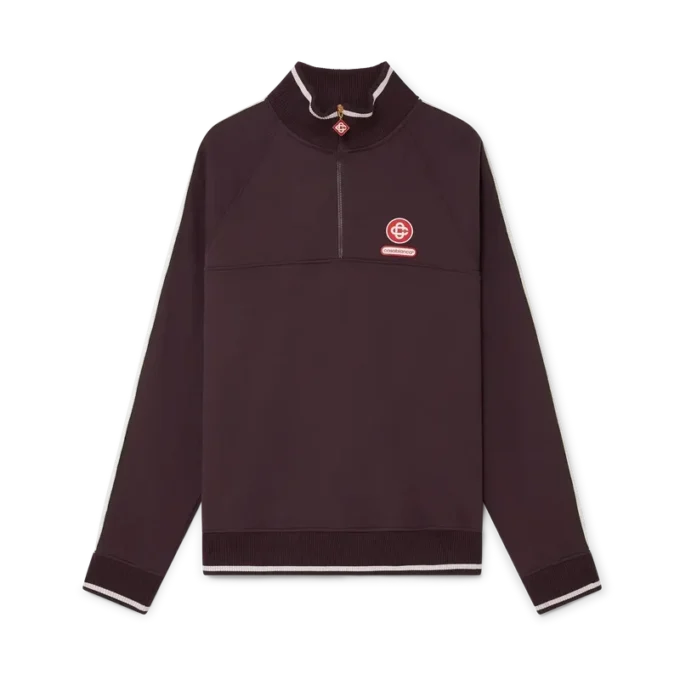 Felpa Laurel con zip a un quarto