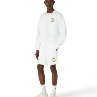 Felpa trapuntata Tennis Mascot