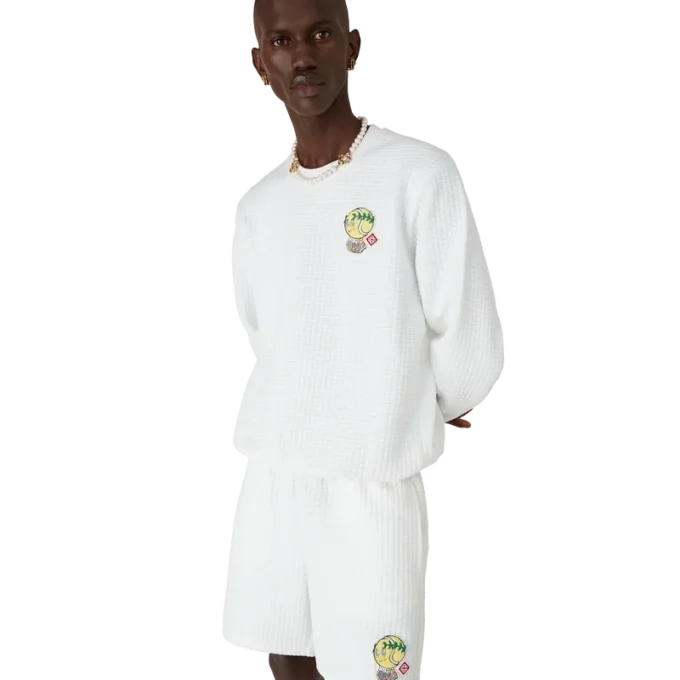 Felpa trapuntata Tennis Mascot