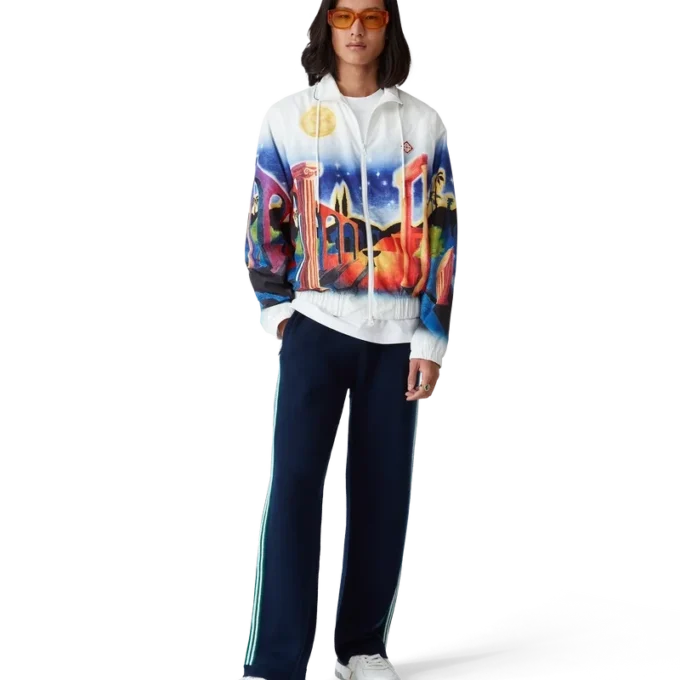 Giacca a vento Midnight Acropolis