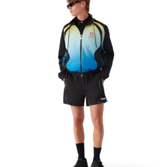 Giacca a vento sfumato