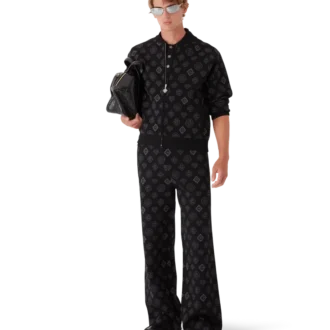 Giacca bomber in jacquard Monogram